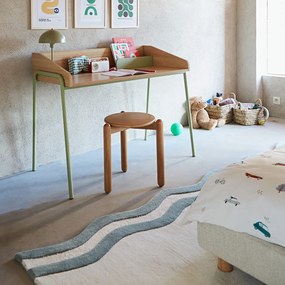 Bureau van staal en MDF, Merlin