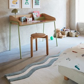 Bureau van staal en MDF, Merlin