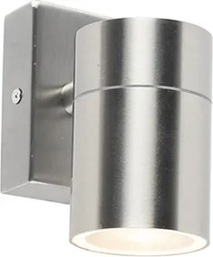 Buiten wandlamp staal GU10 50mm IP44 - Solo