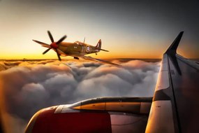 Foto Spitfire close encounter, Peter Vahlersvik