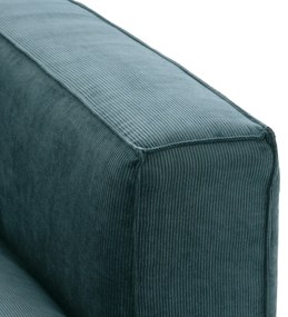 Omvormbare longchair geribd fluweel, Seven