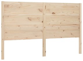 vidaXL Hoofdbord 166x4x100 cm massief grenenhout