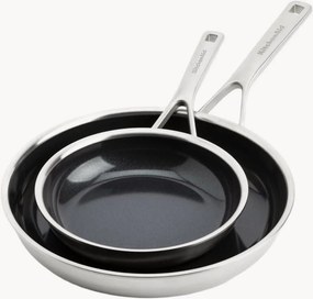 Set van 2 antiaanbraadpannen Classic
