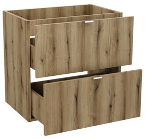 Comad Nova Oak onderkast met 2 lades 60x40x60cm eiken