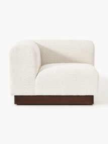 Hoekmodule Natalie van teddy-bouclé