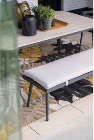 Garden Impressions Tineo sportbank 120x40 cm - donker grijs