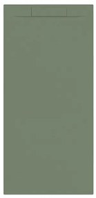 Allibert Luna douchebak Mat Eucal. Groen-180 x 80 2.9 cm 248504