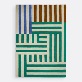 Vloerkleed in wol, Elsie