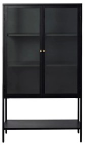 Zwarte Kast Op Hoge Poten - 90x40x160cm.