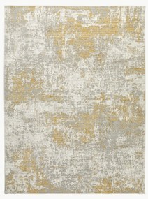 Laagpolig vloerkleed Rossa met abstract patroon