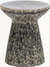 Ronde bijzettafel Fleck van keramiek