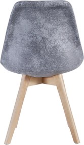 Set 4 Synk Vintage Stoelen