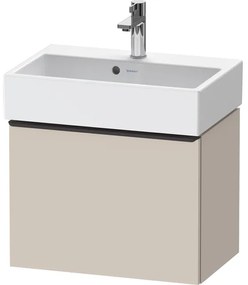 Duravit D-Neo wastafelonderkast 58.4x44x37.2cm 1 lade met softclose Taupe Mat de422909191