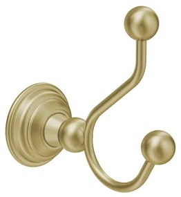 Crosswater Belgravia Handdoekhaak - dubbel - geborsteld messing (goud) BL022F