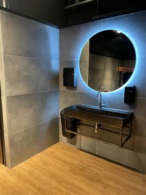 Vloertegel 60x120 Cm Betonlook Antraciet DC90