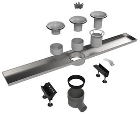 Easy Drain Multi inbouwdeel los 9.8x110cm 30/35/50mm edmi1100