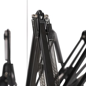 Smart hanglamp zwart 16-lichts verstelbaar incl. 16 Wifi A60 - Hobby Spinne