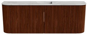 Mondiaz Joya DLux 115cm toiletmeubel ronding links/rechts ruby met wastafel faye midden zonder kraangat glace