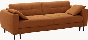 Fluwelen slaapbank Lazio (3-zits) met opbergruimte, B 242 cm
