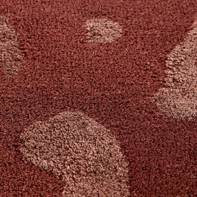 Vloerkleed in wol met luipaardprint, Thelma