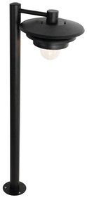 Design buiten paaltje zwart 100 cm IP44 - Morty