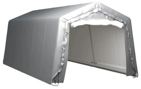 vidaXL Opslagtent 300x600 cm staal grijs