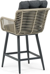 Tuinstoel Rope Grijs-antraciet Coco Alto high