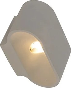 Smart wandlamp beton met lichteffect incl. Wifi G9 - Arles