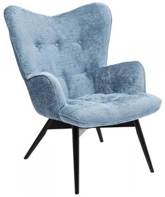Kare Design Vicky Wilson Fauteuil Blauw