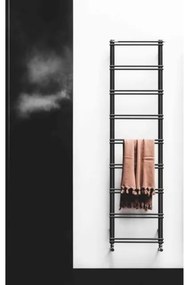 Instamat Emma Elektrische radiator 159.2x50cm Incl. Wandconsoles Zwart mat EM160.50EB01