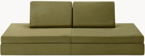 Handgemaakte modulaire fluwelen speelbank Mila