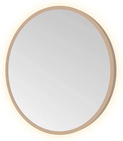Hotbath &More Round spiegel 40cm geborsteld koper PVD