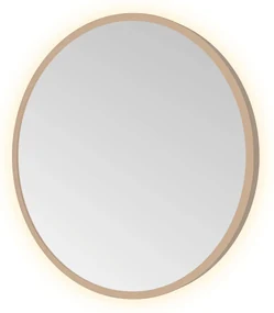Hotbath &More Round spiegel 40cm geborsteld koper PVD