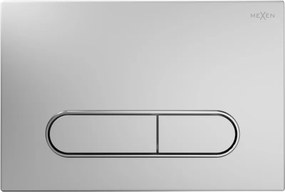 Mexen Fenix 11 spoelknop, mat chroom - 601102