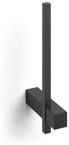 Zack Carvo reserverolhouder 2,3x19,5x10cm zwart 40501