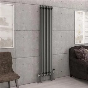 Eastbrook Imperia 2 koloms radiator 40x180cm 1190W metaal