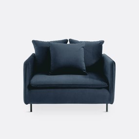 XL fauteuil in fluweel, Ivete