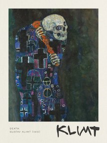 Kunstdruk Death (Skull) - Gustav Klimt, (30 x 40 cm)