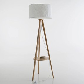 Staande lamp, drievoet en lampenkap, Setto