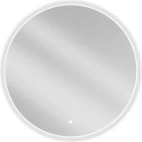 Mexen Erg verlicht ronde badkamerspiegel, 80 cm, LED 6000K, antivermist - 9823-080-080-611-00