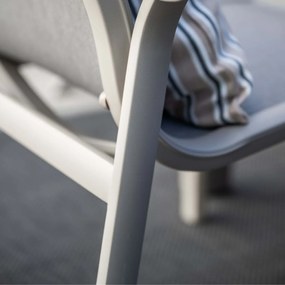 Garden Impressions Hilly tuinstoel stapelbaar taupe - 4 stuks