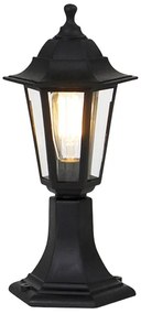 Klassieke buiten vloerlamp zwart 42,2 cm IP44 - New Haven