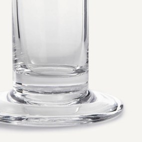 Rechte cilindervormige glazen vaas, H31 cm, Stille
