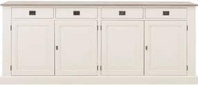 Goossens Dressoir Velante, 4 deuren 4 laden