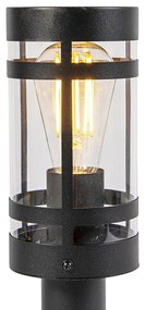 Moderne buitenlamp zwart 50 cm IP44 - Gleam E27 IP44 Buitenverlichting