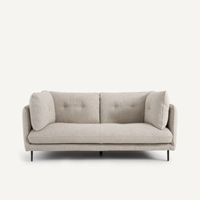 2-zitsbank in structuurviscose en linnen, BOTERO