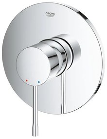 Grohe Essence New Inbouwthermostaat - 1 knop - zonder omstel - chroom 24057001