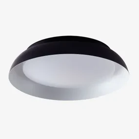 Led-plafondlamp Van Azanuy-staal Zwart - Sklum