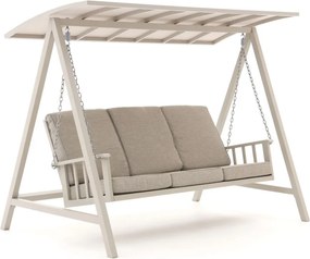 Schommelbank Manifesto   | Aluminium | 2 personen | Tuinbank Beige | 213cm | Incl. kussens | Kees Smit Tuinmeubelen