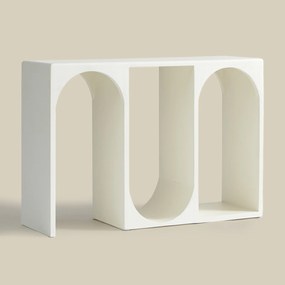 Beton Cire Sidetable Met Bogen - 110 X 35cm.
